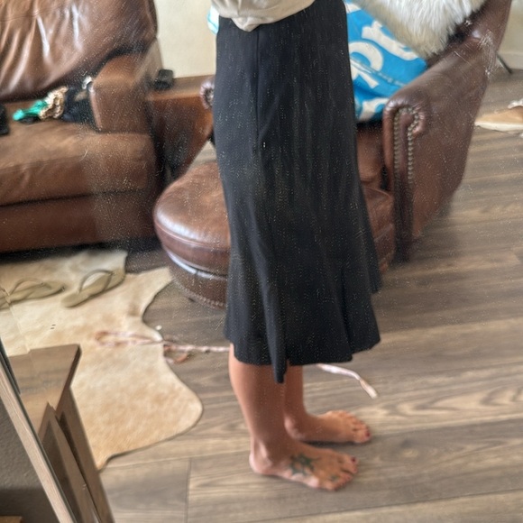 AB Studio Black A-Line Skirt - Picture 3 of 9